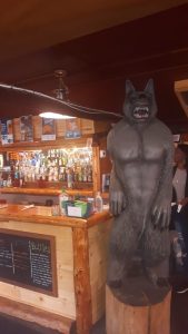 Dogman at Buckhorn Saloon on M115 in Lake, Michigan. Photo courtesy of Tim Radzialowski