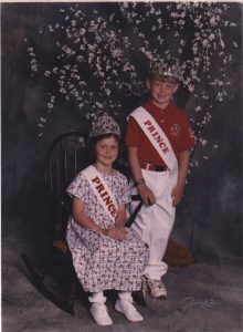 Alex Fancy and Katie Fouch 1998 National Cherry Festival Prince and Princess